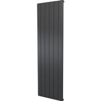 Ximax Lewes Aluminium Designer Radiator 1800 x 565mm 4277Btu Anthracite in Anthracite Structure