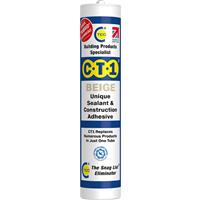 CT1 Adhesive & Sealant 290ml Beige in Brown Plastic