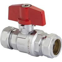 Pegler Yorkshire Pegler PB300T Tee Ball Valve 15mm in Red Brass