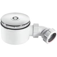 McAlpine Shallow Shower Trap 90mm x 50mm Water Seal Chrome plated brass flange ST90CB10-70