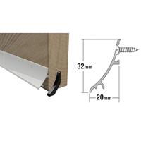 Stormguard Rain Deflector 32mm in White