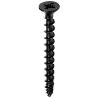 Exterior-Tite Pozi Countersunk Outdoor Screw - 4.0 x 40mm (200 Pk) in Black
