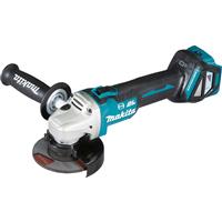 Makita DGA463Z 18V 115mm Cordless Angle Grinder Body Only Steel