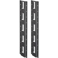 Milwaukee Vertical E-Track for PACKOUT Racking System 50 cm - 2 pcs. 25 x 90 x 508 (2Pk) in Black