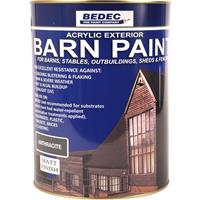 Bedec Barn Paint Matt 5L in Anthracite Plastic