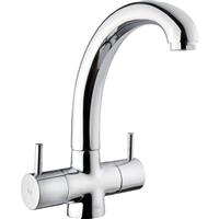 Ebb and Flo Ebb + Flo Seaton Mono Mixer Kitchen Tap in Chrome Brass