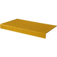 Blue Diamond Anti Slip Stair Treads 55 x 345mm x 3m in Yellow Fibreglass