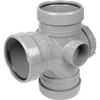 Aquaflow Access Branch 110mm 92.5deg in Grey