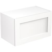 Kitchen Kit Flatpack Shaker Kitchen Cabinet Wall Bridge Unit Ultra Matt 600mm in White MFC
