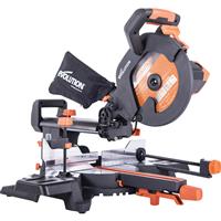 Evolution R255SMS+ 255mm Multi-Material Sliding Mitre Saw 230V Plastic