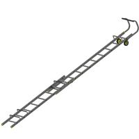 Werner Extending Roof Ladder 3.1m Rubber