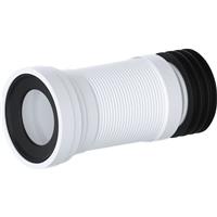 Viva Slinky-Fit Flexible Pan Connector 300 - 700mm in White Polypropylene