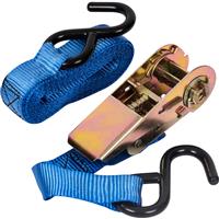 Thorsen Endless Tie Down Set 25mm x 3m With Hook in Blue Rubber