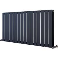 Ximax Oxford Duo Designer Radiator 600 x 1195mm 4095Btu in Anthracite Steel