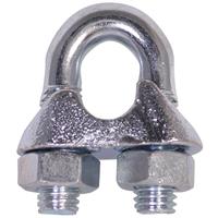 Wire Rope Clamp M10 (10 Pack) in Silver