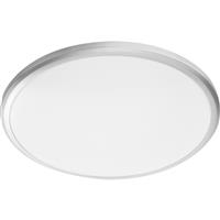 Philips Spray CL260 LED Round Ceiling Light IP44 17W 1500lm Warm White in Silver Plastic