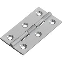 Carlisle Brass Cabinet Hinge Satin (2 Pack) in Chrome