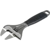 Bahco Wide and Thin Jaw Adjustable Wrench 6" in Black Plastic