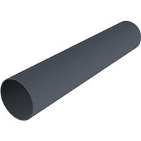 Aquaflow 68mm Down Pipe 2.5m 2.5m in Anthracite Grey PVCU