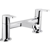 Ebb and Flo Ebb + Flo Kilve Taps Bath Filler in Chrome Rubber