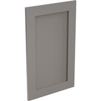 Kitchen Kit Flatpack Shaker Appliance Door Ultra Matt 715x446mm in Dust Grey Mdf