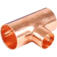Made4Trade End Feed Reducing Tee 22 x 22 x 15mm (10 Pack) in Copper