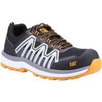 CAT Men's erpillar Charge S3 Metal Free Safety Trainers in Black/Orange