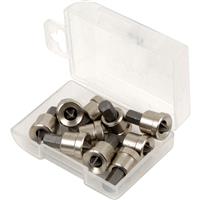 Toolpak Drywall Dimpler Set (10 Piece) in Chrome