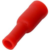 Unbranded Bullet Connectors Female 1.5mm (100 Pack) in Red