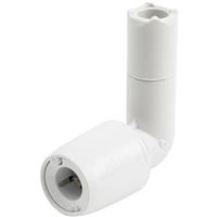 Hep2O 90 Spigot Elbow 10 x 15mm in White Plastic