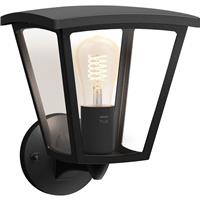 Philips Hue Inara LED Smart Outdoor Wall Light 550lm 7W in Black Aluminium