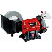 Einhell 250W 200mm / 8" x 150mm / 6" Wet & Dry Bench Grinder 230V Rubber