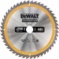 DeWalt Construction Circular Saw Blade 250 x 30mm x 48T