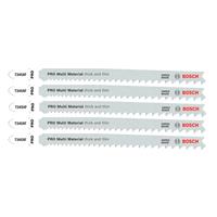 Bosch Bayonet Jigsaw Blade T345XF Wood / Metal (5 Pack) Plastic