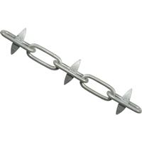 Steel Spike Chain 6mm x 5m in Silver