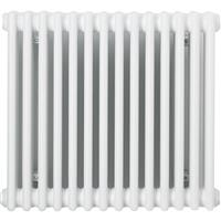 Arlberg 2 Column Horizontal Radiator 500 x 670mm 1834Btu in White Steel