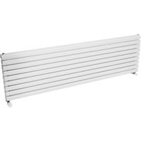 Ximax Bristol Double Horizontal Designer Radiator 526 x 1800mm 5707Btu in White Steel