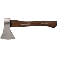 Roughneck Hickory Hatchet 800g in Natural Wood Steel