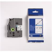 Brother Black on Heat Shrink Tube 68x18x150mm (9mm) in White