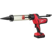 Milwaukee M18 Caulking Gun 400ml Transparent Tube 1 x 2.0Ah