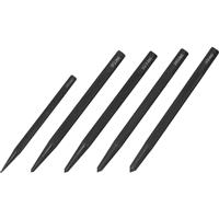 Minotaur Centre Punch Set (5 Piece) in Black Carbon Steel