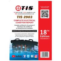 TIS Test Certificate Book Domestic Installation Condition