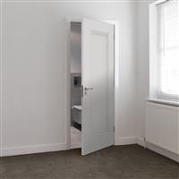 JB Kind Belton 1P Primed Internal Door 35 x 1981 x 686mm in White Mdf