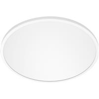 Philips CL550 Superslim LED Round Ceiling Light Dimmable IP20 18W 1500lm Warm in White Plastic