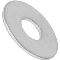 Apex Stainless Steel Penny Washer M6 x 25mm (100 Pack) in Silver Leather