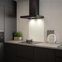 Splashback Matt Self-Adhesive Glass 600 x 750mm in White