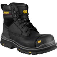 CAT Men's erpillar Gravel Safety Boots in Black