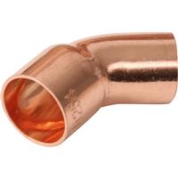 Made4Trade End Feed 45deg Street Elbow 22mm in Copper