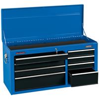Draper 8 Drawer Tool Chest 40" in Blue Steel