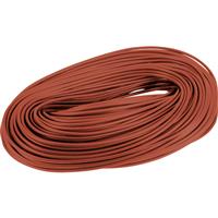 Unbranded PVC Cable Sleeving 100m 3mm in Brown